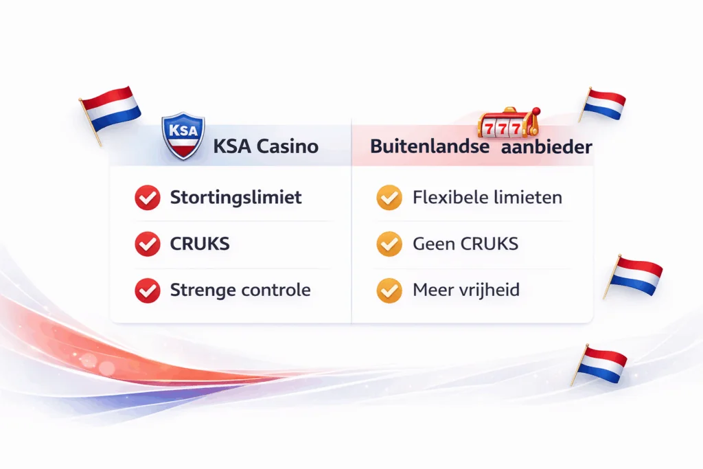 KSA vs Buitenlands Platform